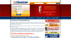 Desktop Screenshot of friends2help.org